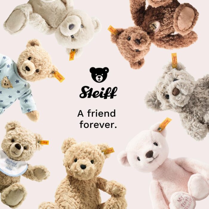 Steiff Kuscheltier Ollie Eule, Süßes Stofftier, Jungen, Mädchen & Babys ab 0 Monaten, Friends, Plüschtier m, Beige – Bild 4