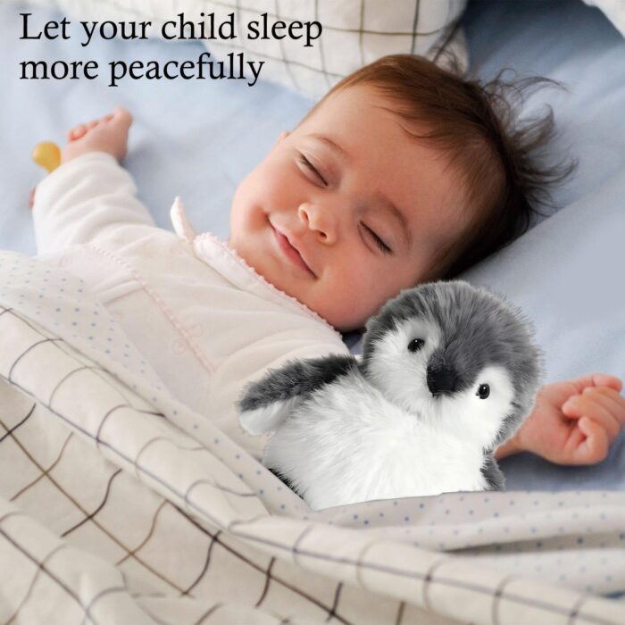 JcvPot Pinguin Kuscheltier, Weiches Stofftier Für Kinder Und Babys, Kuscheltier Pinguin Plüschtier lüschtier – Bild 5