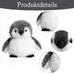 JcvPot Pinguin Kuscheltier, Weiches Stofftier Für Kinder Und Babys, Kuscheltier Pinguin Plüschtier lüschtier – Bild 6