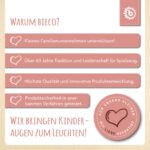 Bieco Kuscheltier Reh Ella mit Rassel | Baby Kuscheltier ab 0 Monate Stofftier Baby Plüschtier Reh r – Bild 2